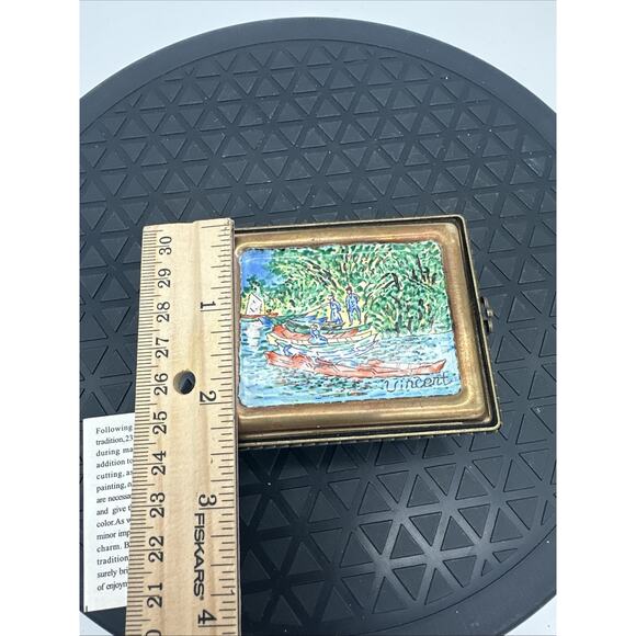 Kelvin Chen Trinket Box “Vincent” Art Number 477 EUC - Picture 8 of 8